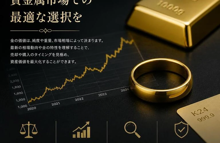 金指輪の価値を知ることで、貴金属市場での最適な選択を