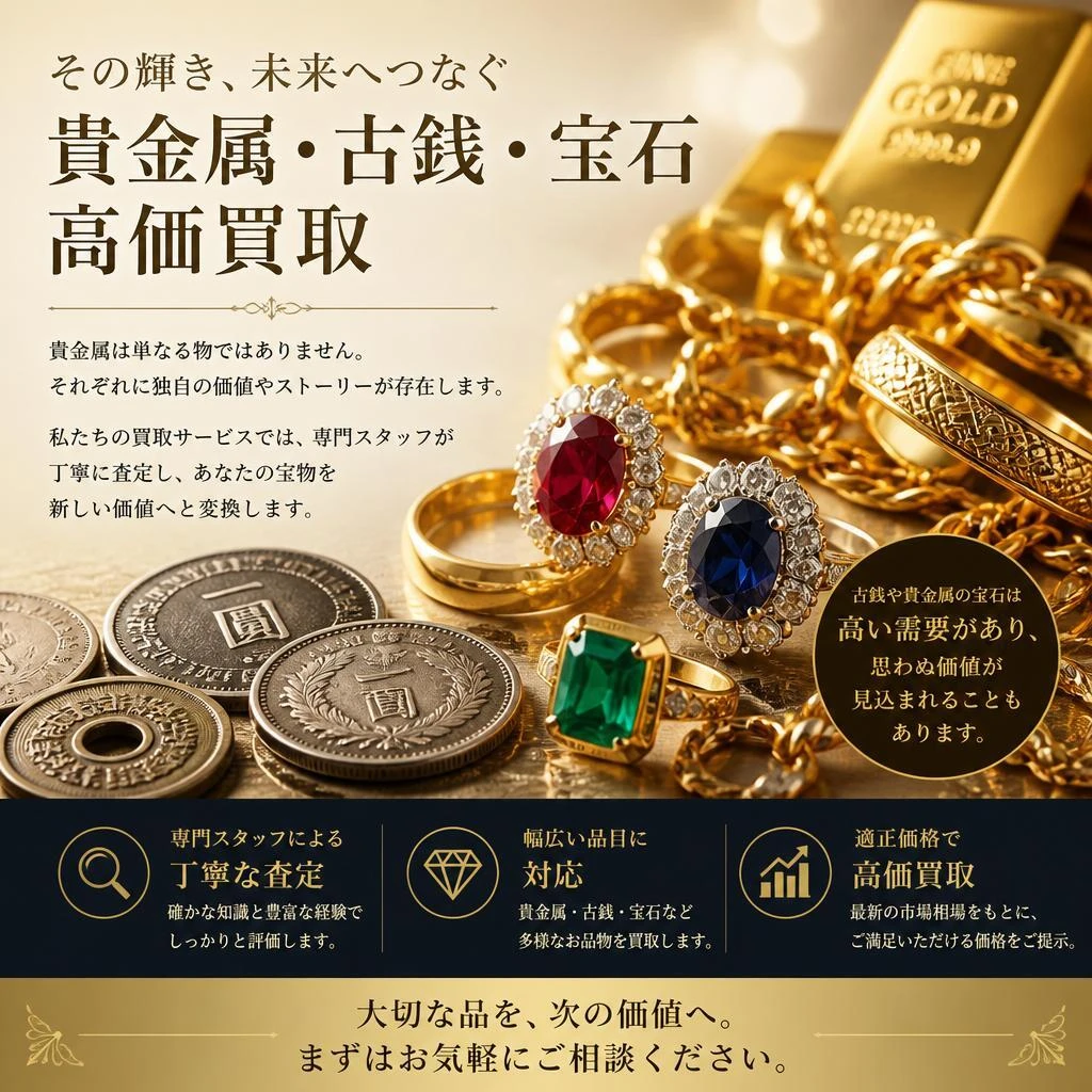 貴金属の価値変換とは？