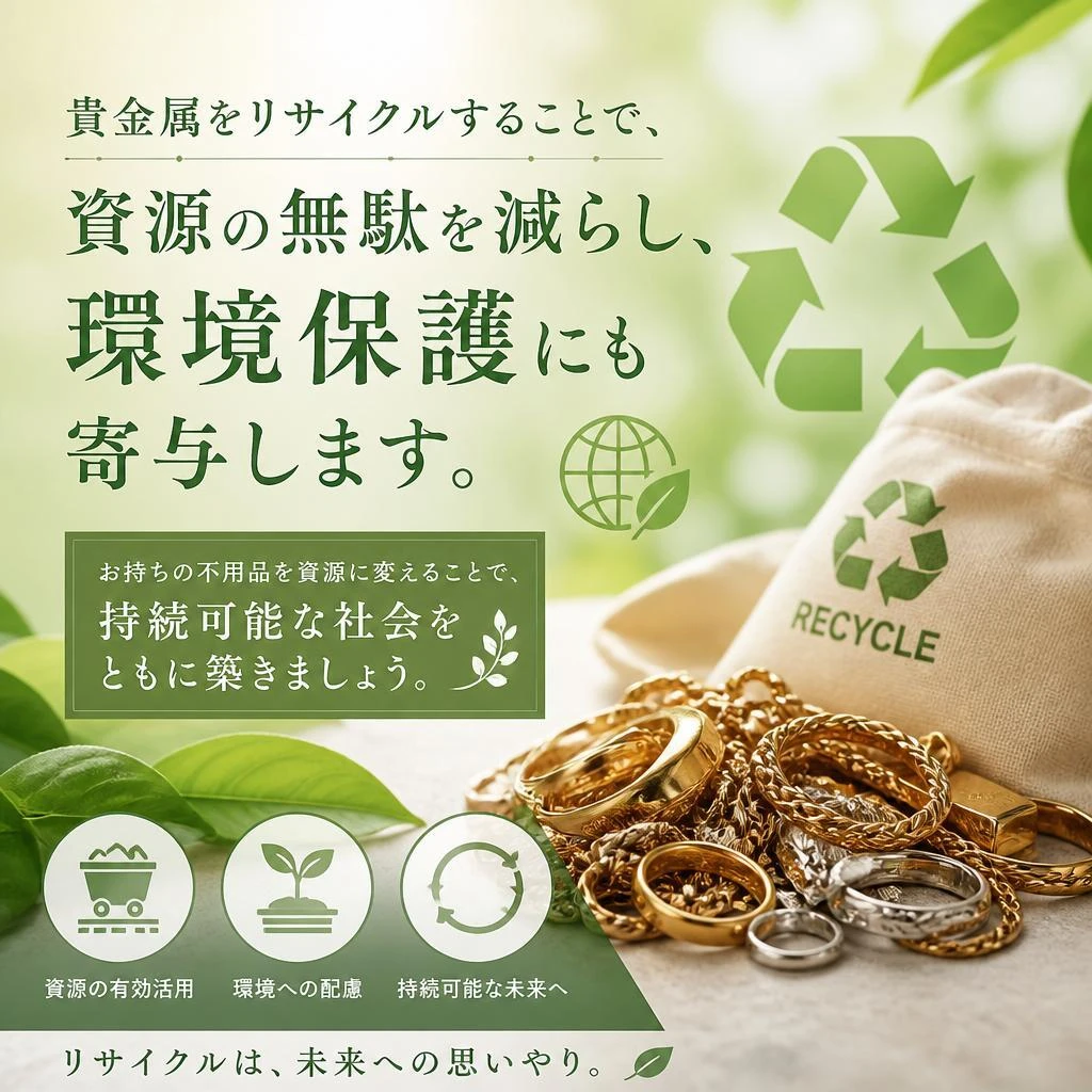 リサイクルの力で環境に貢献