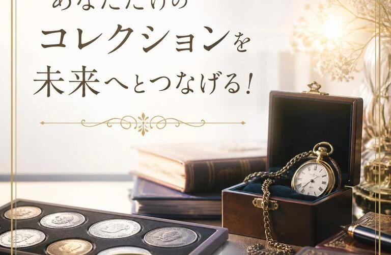 あなただけのコレクションを未来へとつなげる！