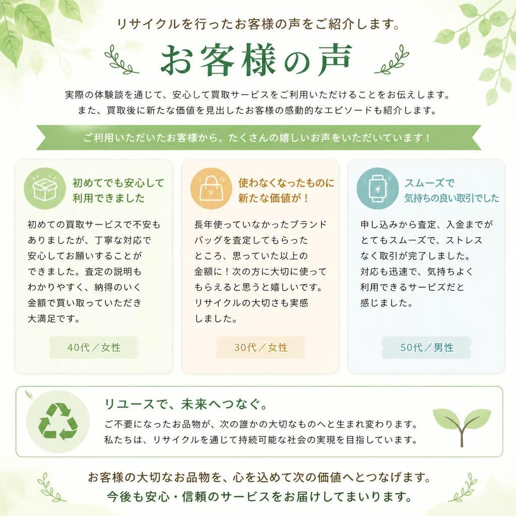 お客様の声