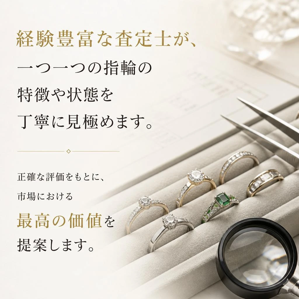 プロによる丁寧な査定