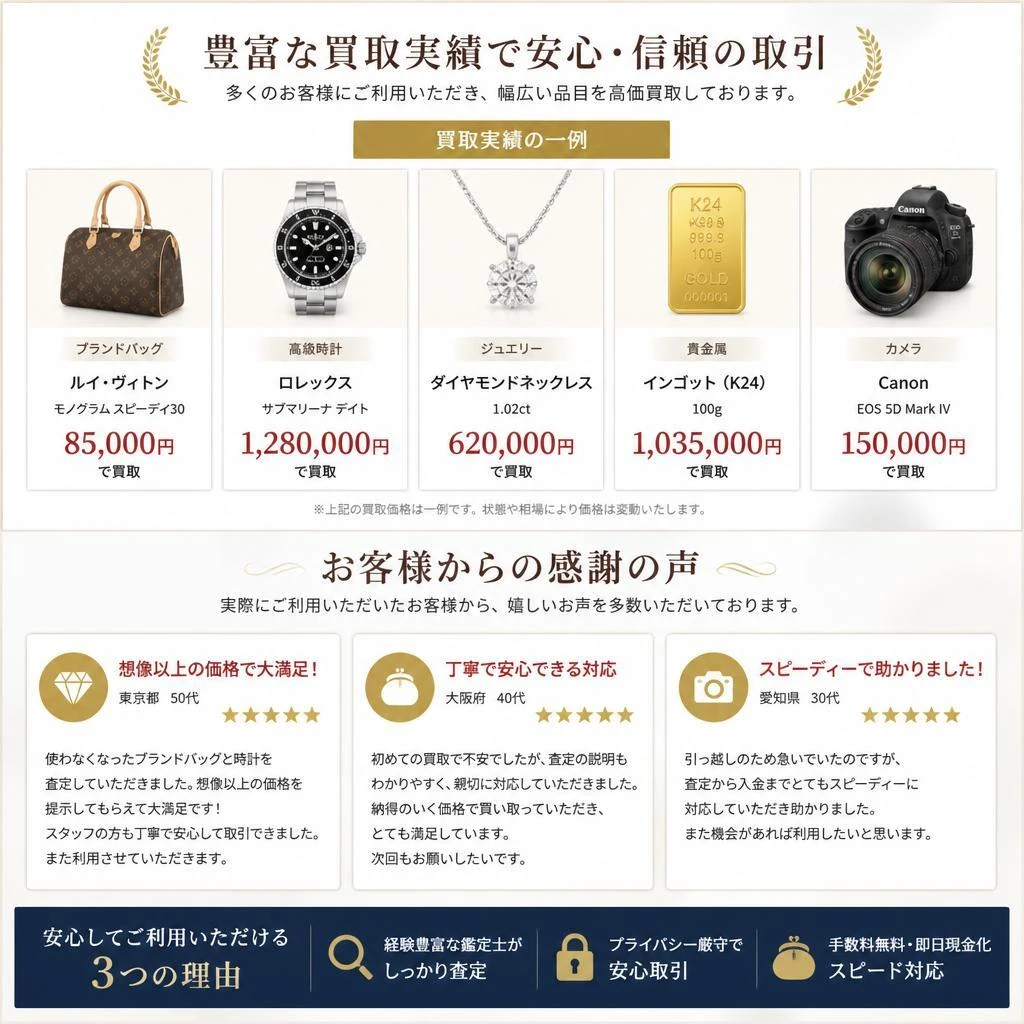 実績とお客様の声