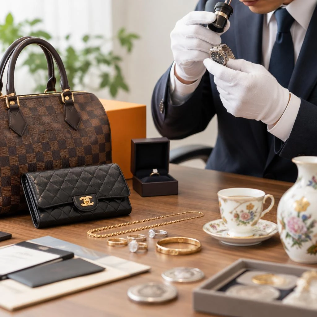 現金化するなら、相場だけでなく品物ごとの価値まで査定